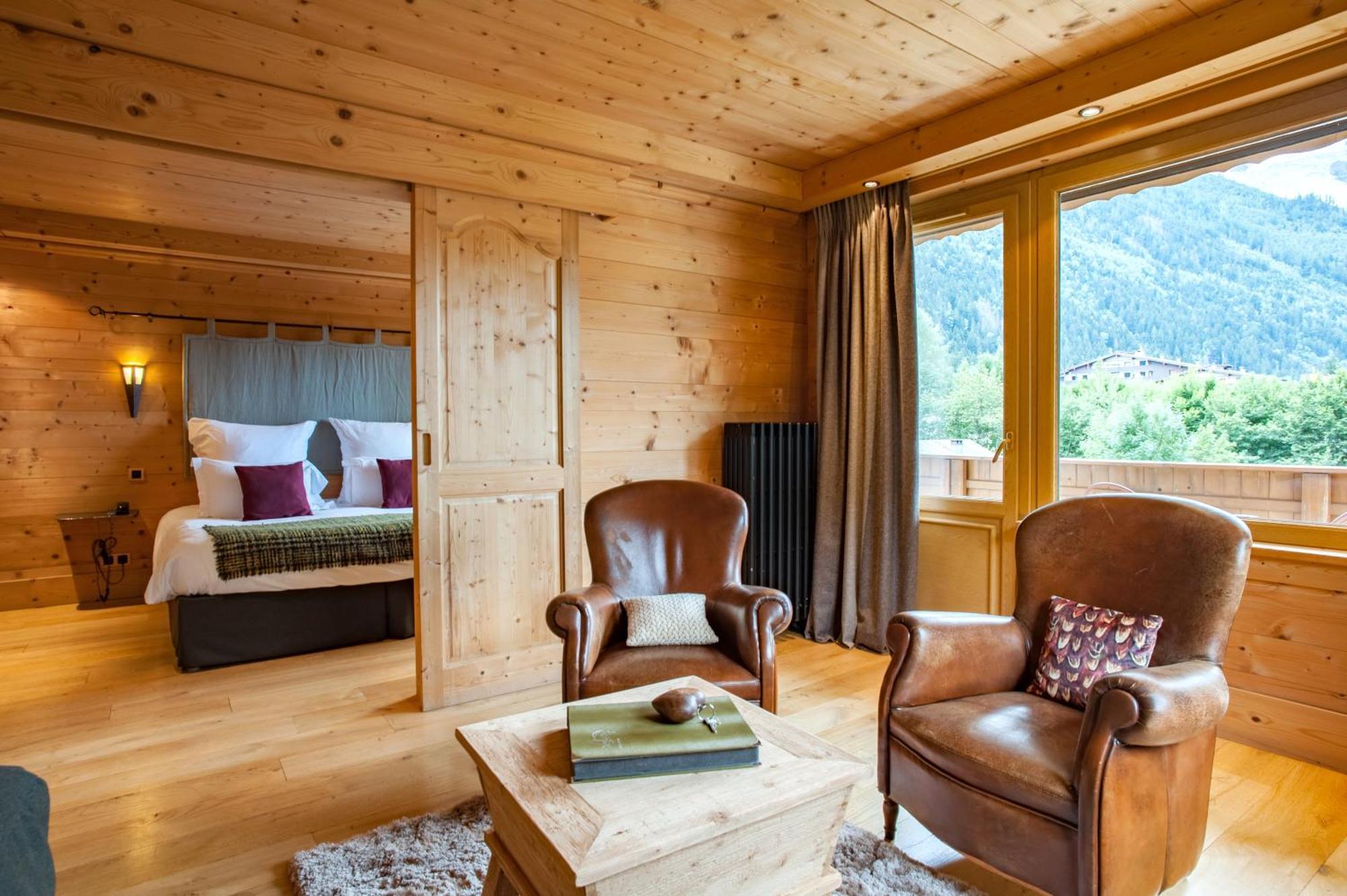 Prestige Suite met Uitzicht op de Mont-Blanc en Toegang tot de Spa